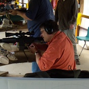 Kevin shooting his AR.